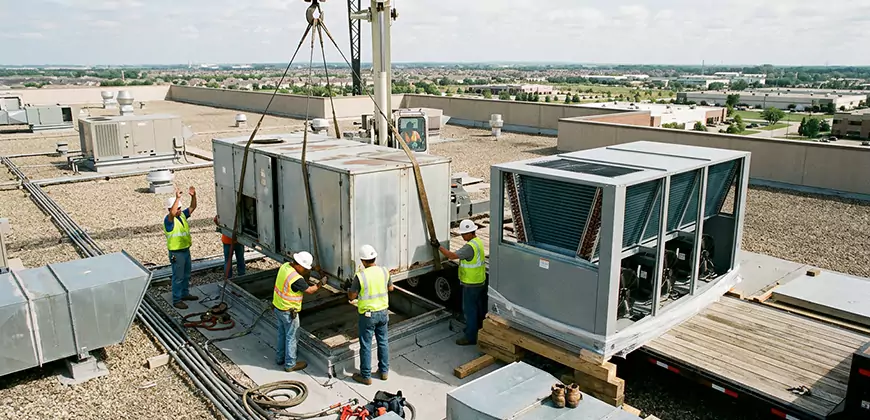 Commercial Air Handling Unit Replacement in Salinas