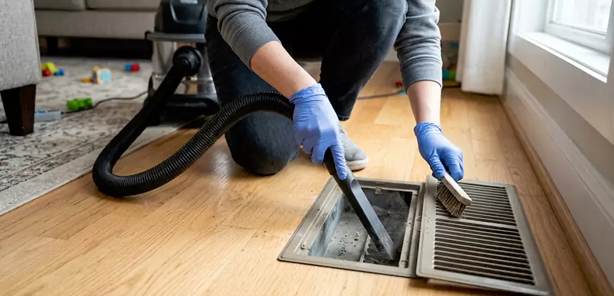 Heating Floor Vent Cleaning in Salinas